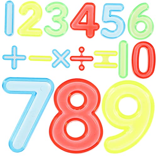 HEMOTON 1 Satz Digitale Lehrmittel Babyblöcke Mathe-Zählwürfel knobelspiele für Kinder rätselspiele Kinder Kinderspielzeug Bausteine Nummernblock Mathe-Spielzeug Anzahl Werkzeug Vorschule von HEMOTON