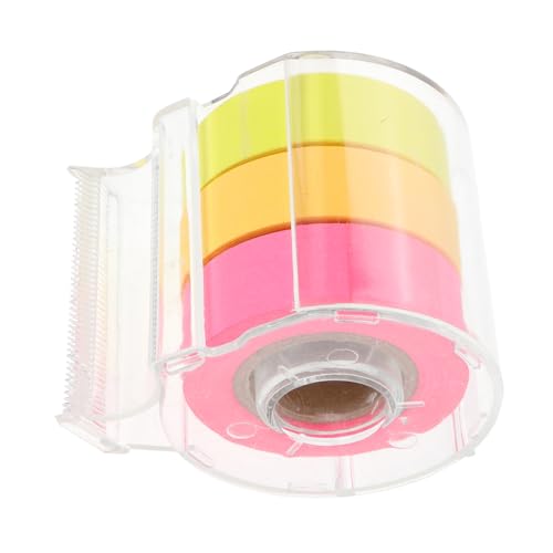 HEMOTON 1 Satz Haftnotiz Kabel Schreibtisch Transparente Notizen Notizbücher Schreibblöcke Klebestreifen Notizbuch Pad Mit Handgelenk Padhalter Liste Buchnotizen Radiergummis Memo Post Abs von HEMOTON