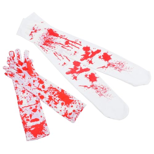 HEMOTON Wiederverwendbare Handschuhe Und Strümpfe Für Halloween Stylisches Cosplay-zubehör von HEMOTON
