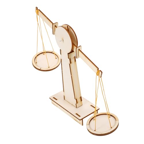 HEMOTON 1 Satz Handgefertigte Waage aus Holz Spiel Lernaktivität im Vorschulalter Block gehirntraining Geburtstagsgeschenk für Kinder Werkzeug Balkenwaage DIY-Waagenzubehör hölzern Beige HEMOTON 1 Satz Handgefertigte Waage aus Holz Spiel Lernaktivität im Vorschulalter Block gehirntraining Geburtstagsgeschenk für Kinder Werkzeug Balkenwaage DIY-Waagenzubehör hölzern Beige von HEMOTON