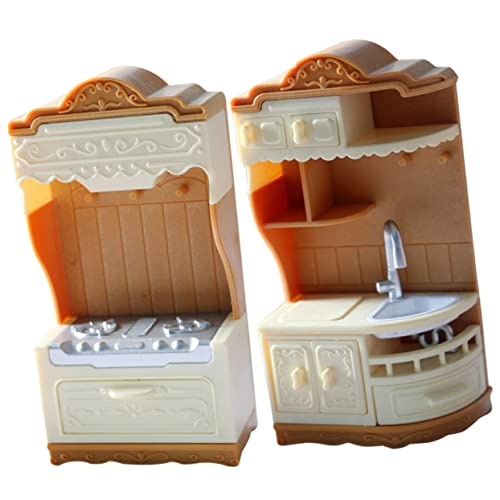 HEMOTON Miniatur-schrankmodell Und Kochbank Für Puppenhäuser Hochwertiger Kunststoff Realistisches Design Ideal Für Heimdekoration Und Miniatur-landschaftsprojekte HEMOTON Miniatur-schrankmodell Und Kochbank Für Puppenhäuser Hochwertiger Kunststoff Realistisches Design Ideal Für Heimdekoration Und Miniatur-landschaftsprojekte von HEMOTON
