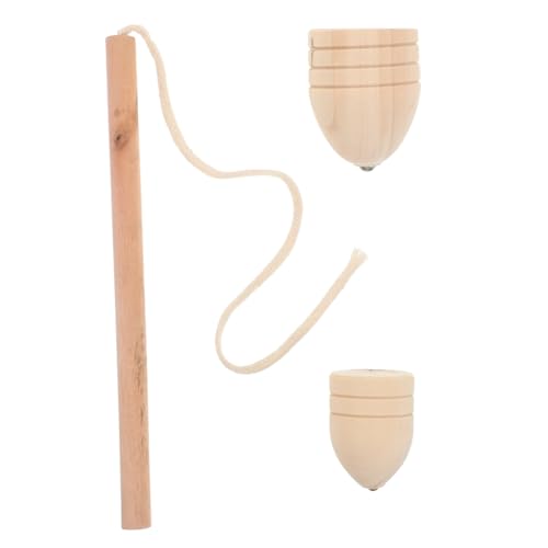 HEMOTON 1 Satz Kreisel Traditionelles Nostalgisches bewegungsspiel dekoratives künstliches Puppenhaus Kreisel für Gyroskoprotation Holz Khaki HEMOTON 1 Satz Kreisel Traditionelles Nostalgisches bewegungsspiel dekoratives künstliches Puppenhaus Kreisel für Gyroskoprotation Holz Khaki von HEMOTON