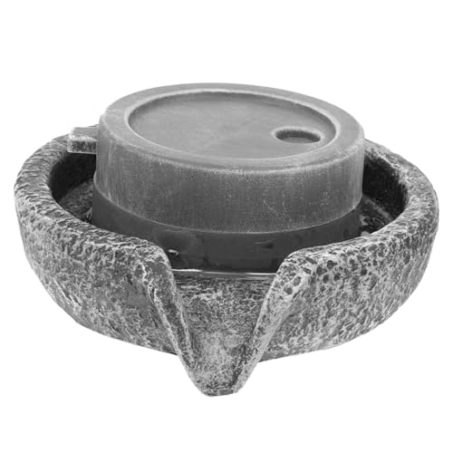 HEMOTON 1 Satz Mikro Wassermühle Schwimmbad Innenwasserfall Aufblasbarer Pool Aufblasbare Marineboote Schwimmer Für Den Pool Schwimmbecken Pool Aufblasbar Kleiner Pool Graphit Dark Grey von HEMOTON