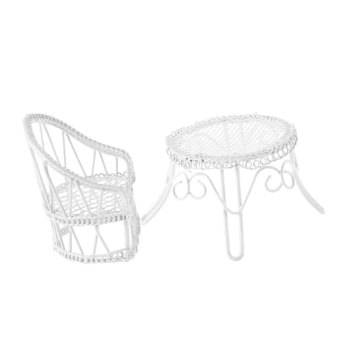 HEMOTON Miniatur-gartenmöbel-Set Hocker Und Tisch Aus Eisen Exquisites Miniatur-wohnaccessoire Ideal Für Puppenhaus Und Dekoration HEMOTON Miniatur-gartenmöbel-Set Hocker Und Tisch Aus Eisen Exquisites Miniatur-wohnaccessoire Ideal Für Puppenhaus Und Dekoration von HEMOTON