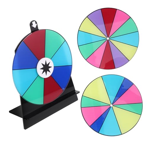 HEMOTON 1 Satz Offene Roulette Ringe Tragbare Roulette Kit Halterung Runder Subwoofer Plattenspieler Strass Ringe Cartoon Ringe Roulette Scheinwerferhalterung Drehspielrad von HEMOTON