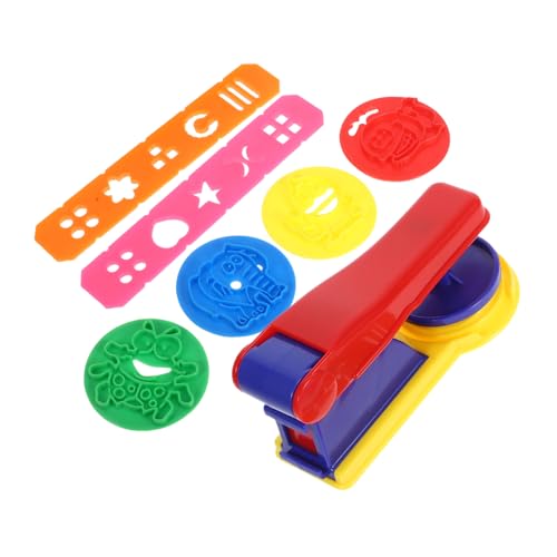 HEMOTON 1 Satz Plasticine Stempel Keksform Tonwerkzeuge aus Kunststoff für Modelliermassen für Kleinkinder Kinderspielzeug Polymer -Tonformen Modelliermasse-Kit Tonpolymer Plastik von HEMOTON