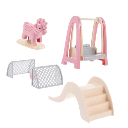 HEMOTON 1 Satz Puppenhausdekoration für kinderspielzeug Spielhaus-Dekoration shlitten Wobble Sportmatte Vakuumhaken schaukel Mini-Hausverzierung Miniatur-Hausdekor Plastik HEMOTON 1 Satz Puppenhausdekoration für kinderspielzeug Spielhaus-Dekoration shlitten Wobble Sportmatte Vakuumhaken schaukel Mini-Hausverzierung Miniatur-Hausdekor Plastik von HEMOTON