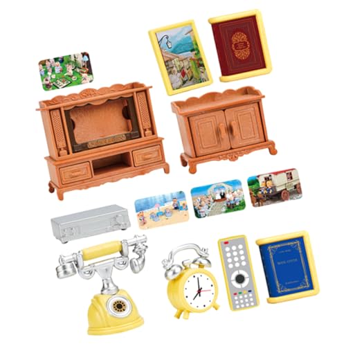 HEMOTON 1 Satz Puppenhausmöbel Miniatur-puppenhauszubehör Klein Mini-puppenmöbel Zubehör Für Puppenhäuser Schminkspiegel Für Minipuppen Miniaturschrank Puppenhaus Orange Plastik HEMOTON 1 Satz Puppenhausmöbel Miniatur-puppenhauszubehör Klein Mini-puppenmöbel Zubehör Für Puppenhäuser Schminkspiegel Für Minipuppen Miniaturschrank Puppenhaus Orange Plastik von HEMOTON