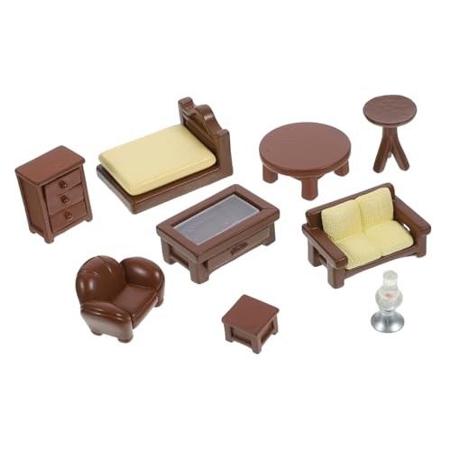 HEMOTON 1 Satz Puppenhausmöbel puppenaugen kerzenständer Mini-Hausdekoration Miniaturmöbel kleine Raumdekoration Miniatur-Landschaftsornament Spielzeugzimmerdekoration Miniaturschrank Harz von HEMOTON
