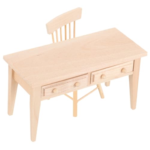 HEMOTON 1 Satz Puppenschmuck Figur Häuser Möbel Miniaturen Puppenhaus Teenager Tisch Mini-hausverzierung Mikroszenenverzierung Hölzern HEMOTON 1 Satz Puppenschmuck Figur Häuser Möbel Miniaturen Puppenhaus Teenager Tisch Mini-hausverzierung Mikroszenenverzierung Hölzern von HEMOTON
