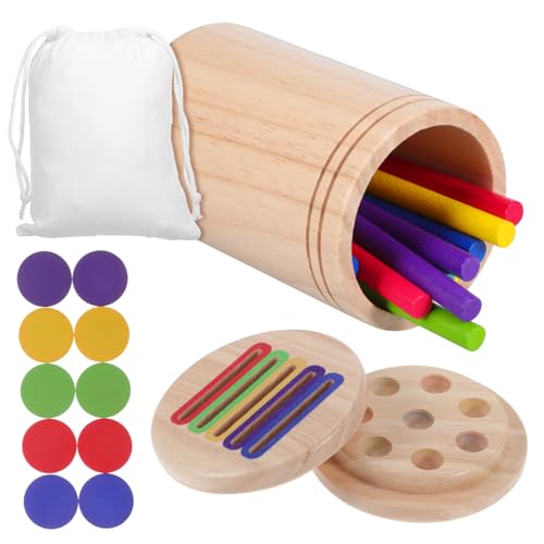 HEMOTON 1 Satz Puzzle -Tasse holzspielzeug sensorisches Stapelspielzeug für Kleinkinder 1-3 Reisespielzeug für Kleinkinder 1-3 zum Sortieren von Farben Farbsortierung HEMOTON 1 Satz Puzzle -Tasse holzspielzeug sensorisches Stapelspielzeug für Kleinkinder 1-3 Reisespielzeug für Kleinkinder 1-3 zum Sortieren von Farben Farbsortierung von HEMOTON
