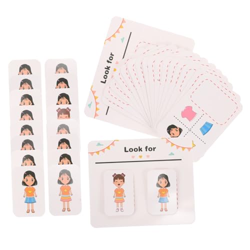 HEMOTON 1 Satz Puzzlekarten Für Den Kindergarten Frühpädagogisches Pädagogisches Tischspiel Vorschule Bildungsspielzeug Logisch Denkendes Formensortierspielzeug Papier HEMOTON 1 Satz Puzzlekarten Für Den Kindergarten Frühpädagogisches Pädagogisches Tischspiel Vorschule Bildungsspielzeug Logisch Denkendes Formensortierspielzeug Papier von HEMOTON