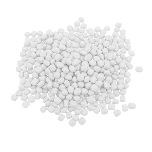 HEMOTON 1 Satz Sandspielzeug für sandspielzeug Set Mini-Handkorbspielzeug Sandkasten im Freien Kleidung Sand Sandspielzeug für Kleinkinder falscher Sand Plastik Weiß von HEMOTON