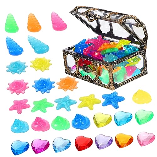 HEMOTON 1 Satz Schwimmringe Partygeschenke Schwimmnudeln Edelsteine Zubehör Poolstaubsauger Floats Für Erwachsene Strasssteine Dekorationen Netz Bälle Für Plastik von HEMOTON