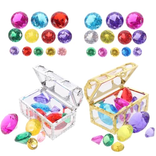 HEMOTON Piraten-edelsteine-spielzeug-set Tauch-edelsteine Pool-spielzeug Kunststoff Edelsteinschmuck Schatzsuche Party- HEMOTON Piraten-edelsteine-spielzeug-set Tauch-edelsteine Pool-spielzeug Kunststoff Edelsteinschmuck Schatzsuche Party- von HEMOTON