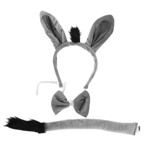 HEMOTON 1 Satz Tierisches Haarreif mit Weißen Ohren Schleife und für Halloween Geburtstagsfeiern und Cosplay Realistisches Party Zubehör für Altersgruppen HEMOTON 1 Satz Tierisches Haarreif mit Weißen Ohren Schleife und für Halloween Geburtstagsfeiern und Cosplay Realistisches Party Zubehör für Altersgruppen von HEMOTON