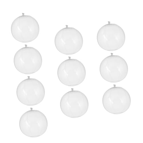 HEMOTON 1 Satz Wasserball Aufblasbarer Strandball Wasserspielzeug Für Den Sommer Leichte Strandspielzeuge Gefälligkeiten Für Poolpartys Schwimmparty-dekorationen Pvc Transparent 10 Stück HEMOTON 1 Satz Wasserball Aufblasbarer Strandball Wasserspielzeug Für Den Sommer Leichte Strandspielzeuge Gefälligkeiten Für Poolpartys Schwimmparty-dekorationen Pvc Transparent 10 Stück von HEMOTON