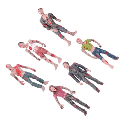 HEMOTON Zombie-Spielzeug-Set Mini-actionfiguren Zombiefiguren Für Gruselige Dekoration Und Partyspiele von HEMOTON