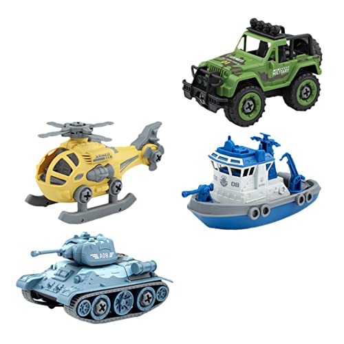 HEMOTON 1 Satz Zusammengebautes Panzermodell Kriegsschiff-Modell Unfertiges Kriegsschiffmodell Kindergeschenk Desktop-Ornament DIY Kriegsschiff Modelle Von Kriegsschiffen Plastik von HEMOTON