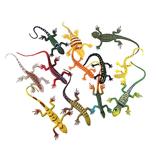 HEMOTON 1 Set 12 Stücke Simulierte Modell Reptil Modell Reptil Mini Modell von HEMOTON