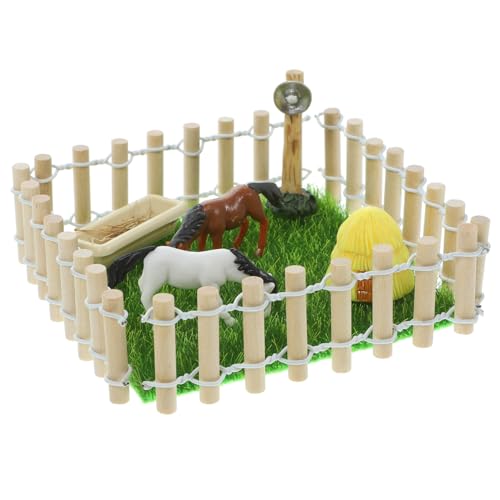 HEMOTON 1 Set Dekorativer Miniatur Scheunen Display Modell Pferdestall Rollenspiel Pferdestall Mini Spielzeug Stallmodell Miniatur Stallspielzeug Miniatur Pferdestall HEMOTON 1 Set Dekorativer Miniatur Scheunen Display Modell Pferdestall Rollenspiel Pferdestall Mini Spielzeug Stallmodell Miniatur Stallspielzeug Miniatur Pferdestall von HEMOTON