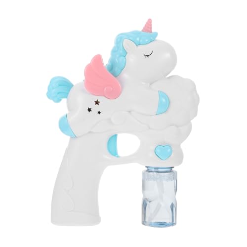 HEMOTON 1 Set Einhorn Outdoor Für Seifenblasenmaschine Kinderspielzeug Elektrischer Seifenblasenmacher Festivalgeschenk Für Seifenblasengebläse Für Seifenblasenmacher von HEMOTON