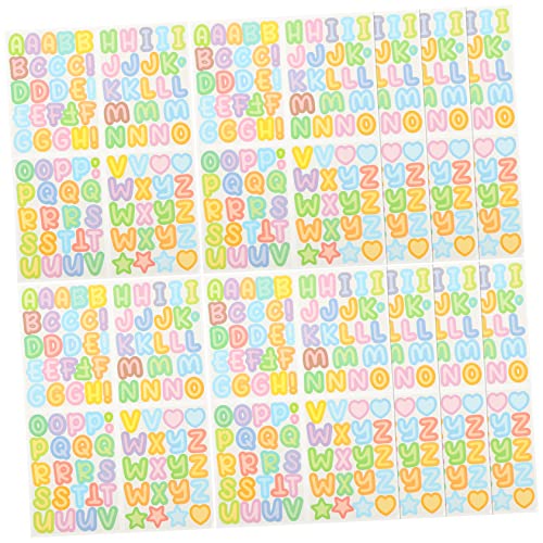 HEMOTON 1 Set Englische Alphabet Aufkleber Nagelaufkleber Wasserfeste Aufkleber Für Wasserflaschen Aufkleber Für Wasserflaschen Scrapbook Aufkleber Vinyl Aufkleber 10 Blatt HEMOTON 1 Set Englische Alphabet Aufkleber Nagelaufkleber Wasserfeste Aufkleber Für Wasserflaschen Aufkleber Für Wasserflaschen Scrapbook Aufkleber Vinyl Aufkleber 10 Blatt von HEMOTON