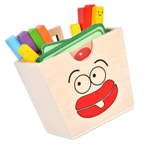 HEMOTON Interaktives Lernspielzeug - Holz-zuordnungsspiel Mit Pommes-Frites-stücken HEMOTON Interaktives Lernspielzeug - Holz-zuordnungsspiel Mit Pommes-Frites-stücken von HEMOTON