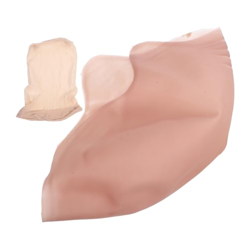 HEMOTON 1 Set Glatzenhaube Lustige Glatzenkappe Glatzenkappen Glatzenkappe Halloween Make Up Glatzenperückenkappe Halloween Glatzenkappen Party Kostümzubehör Cosplay Glatzenkappe von HEMOTON