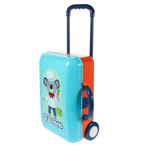 HEMOTON Spielzeug-küchenset Für Kinder Mit Kochutensilien Zum Vortäuschen Pädagogisches Spielset Mit Aufbewahrungsfunktion Zugstangen-Design HEMOTON Spielzeug-küchenset Für Kinder Mit Kochutensilien Zum Vortäuschen Pädagogisches Spielset Mit Aufbewahrungsfunktion Zugstangen-Design von HEMOTON