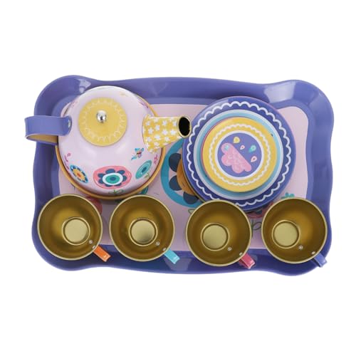 HEMOTON 1 Set Nachmittagstee Mädchenspielzeug Spielzeughaus Mini Für Kleine Mädchen Kinderspielzeug Nachmittagstee Spielset Geheimer Garten Teespielzeug Mädchen von HEMOTON