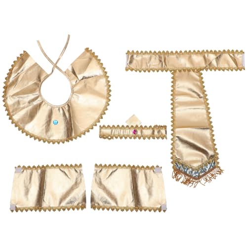 HEMOTON 1 Set Prop Cosplay Ägyptische Ägyptische Kostüm Accessoires Ägyptische Gürtel Halloween Kostüm Ägyptische Kostüm für Halloween Kleidung Zubehör Cosplay Gürtel Ägyptischer Gürtel von HEMOTON