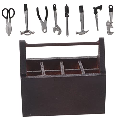 HEMOTON Puppenhaus Mini Werkzeuge Maßstab 112 Miniatur Werkzeuge Set Kinder Pädagogisches Spielzeug HEMOTON Puppenhaus Mini Werkzeuge Maßstab 112 Miniatur Werkzeuge Set Kinder Pädagogisches Spielzeug von HEMOTON