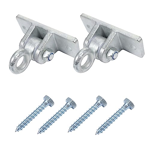 HEMOTON Hochleistungs-schaukelhaken-Set Aus Stahl Stabiler Schaukelaufhänger Für Hängematten Im Freien Campingschaukeln von HEMOTON