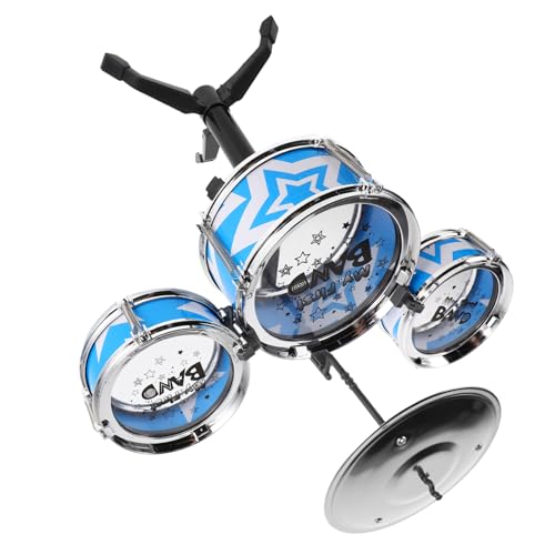 HEMOTON Frühes Lernen Musikspielzeug Kinder Percussion Set Schlagzeug Set Für Kinder Realistisches Jazz Drum Kit Für Baby Kind von HEMOTON