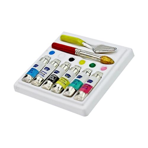 HEMOTON Zarte Miniaturfiguren Im Aquarell-Set Für Minihaus Und Innenraummodell von HEMOTON