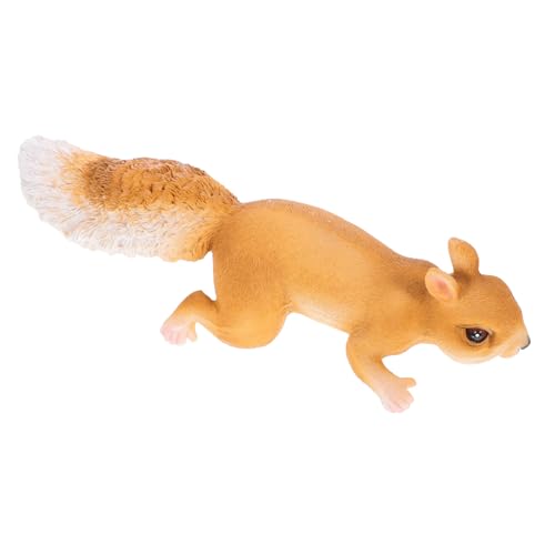 HEMOTON 1 Set Simulation Eichhörnchen Anhänger Tiersimulation Realistische Eichhörnchenfiguren Eichhörnchenfigur Modellsimulation Eichhörnchenfigur Eichhörnchen Kognitives Modell von HEMOTON