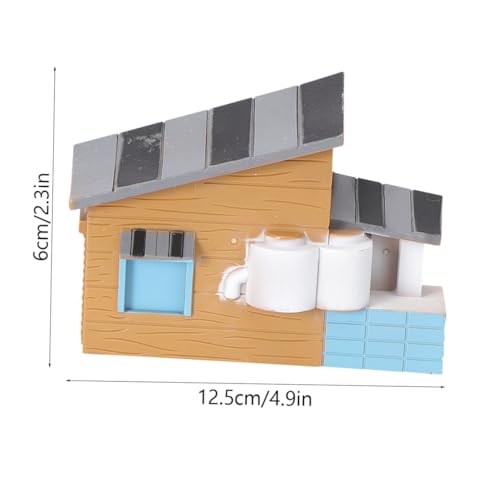 HEMOTON 1 Set Simulation Farm Set Kinderspielzeug Modell Simulation Lernspielzeug Farm Szene Modell Simulation Farm Modell Modell Farm Szene Verzierung DIY Verzierung PVC von HEMOTON