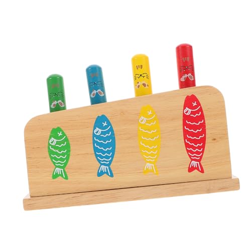HEMOTON Pädagogisches Aktivitätsspielzeug Aus Holz Kinderspielzeug Lernspielzeug Passendes Spielzeug Holzspielzeug Für Kinder Kognitive Entwicklung Interaktives Lernen von HEMOTON