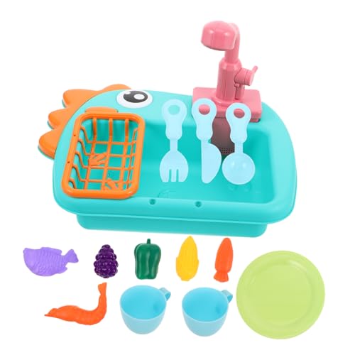 HEMOTON 1 Set Spülmaschinen Tierfigur Dekoration Mini Deko Spender Miniatur Puppe Lieferwagen Füller Hamster Geburtstagsparty Dekorationen Mini Spiel Kunststoff von HEMOTON