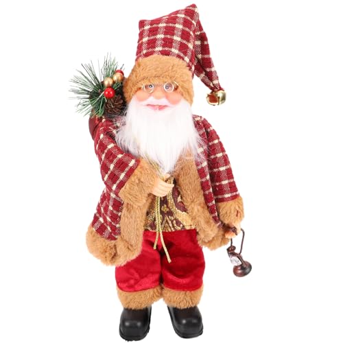 HEMOTON 1 Stück Elektrischer Weihnachtsmann Zwerg Weihnachts Zwerg Set Weihnachts Bastel Ornamente Rentier Weihnachts Gipsmalerei Weihnachtspuppe Weihnachtsplüsch Kunststoff von HEMOTON