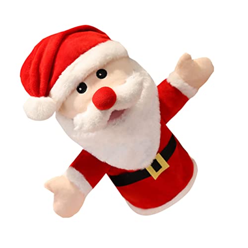 HEMOTON 1 Stück Entzückender Weihnachten Santa Claus Eltern-Kind Interaktive Handpuppenspielzeug HEMOTON 1 Stück Entzückender Weihnachten Santa Claus Eltern-Kind Interaktive Handpuppenspielzeug von HEMOTON