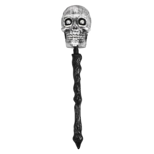 HEMOTON 1 Stück Gewindes Tange Geister Kopf Simulations Kostümprop Halloween-Requisite Teufel Kostüm Requisit Geisterstab Gefälschte Teufelsstütze Grey HEMOTON 1 Stück Gewindes Tange Geister Kopf Simulations Kostümprop Halloween-Requisite Teufel Kostüm Requisit Geisterstab Gefälschte Teufelsstütze Grey von HEMOTON