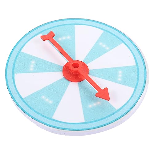 HEMOTON 1 Stück Glücklicher Lotterieautomat Rouletterad mit Ständer groß Rad Spiel Mini Bildungsspielzeug spielzeuge Plattenspieler preisgekröntes Spinnrad Karnevalsspiele Spielrad Plastik von HEMOTON