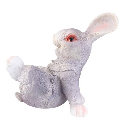 HEMOTON 1 Stück Häschenverzierung Kinderspielzeug Hase Kaninchen drinnen Figur Zu Kunstharzmodell Simulationstierspielzeug Szenen-Layout-Modell Harzhandwerk `Mikrolandschaftsharzdekor Grau HEMOTON 1 Stück Häschenverzierung Kinderspielzeug Hase Kaninchen drinnen Figur Zu Kunstharzmodell Simulationstierspielzeug Szenen-Layout-Modell Harzhandwerk `Mikrolandschaftsharzdekor Grau von HEMOTON