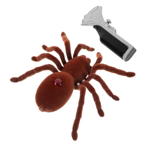 HEMOTON 1 Stück Halloween-spinnendekoration Light Brown von HEMOTON