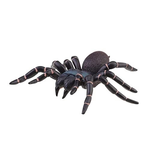 HEMOTON 1 Stück Simulationsspinne Halloween-spinnendekoration Spinnendekorationen Spinnen-Halloween- Große Spinnendekoration Halloween-riesenspinne Im Freien Plastik Black von HEMOTON