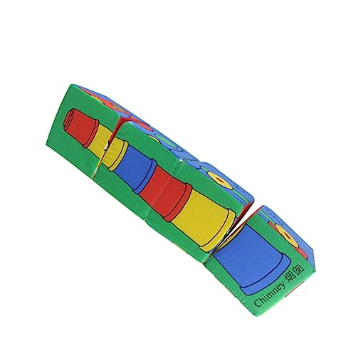 HEMOTON 1 Stück Zusammengebaute Bausteine entwicklung babybrause kinderentwicklung Kreatives bidoof Plush Bausteine ​​Bauen Bausteinspielzeug Stoff Colorful von HEMOTON