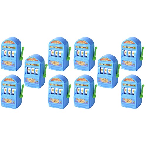 HEMOTON 10 STK Lotteriemaschine Spielzeug Nummernauswahlmaschine Handgehaltenes Maschinenspielzeug Handlotterie Gleisunterstützung Lotterie-spielautomat Plastik Mini Preis- Eltern-Kind von HEMOTON