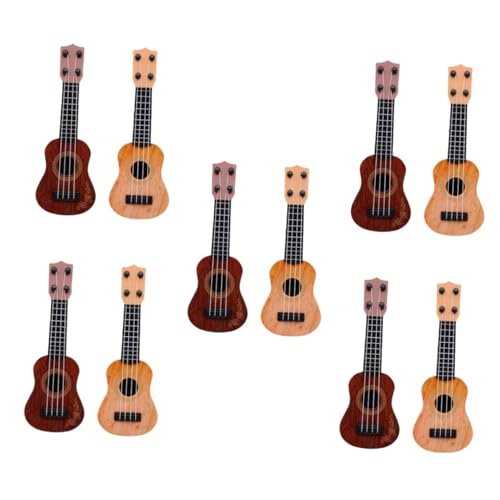 HEMOTON 10 STK Mini-Ukulele Geschenke für Kinder kinderinstrumente Kinder Gitarrenspielzeug Akustikgitarre für Kinder Kleinkindspielzeug Mädchenspielzeug Kindergitarrenmodell Musik Kurolo von HEMOTON